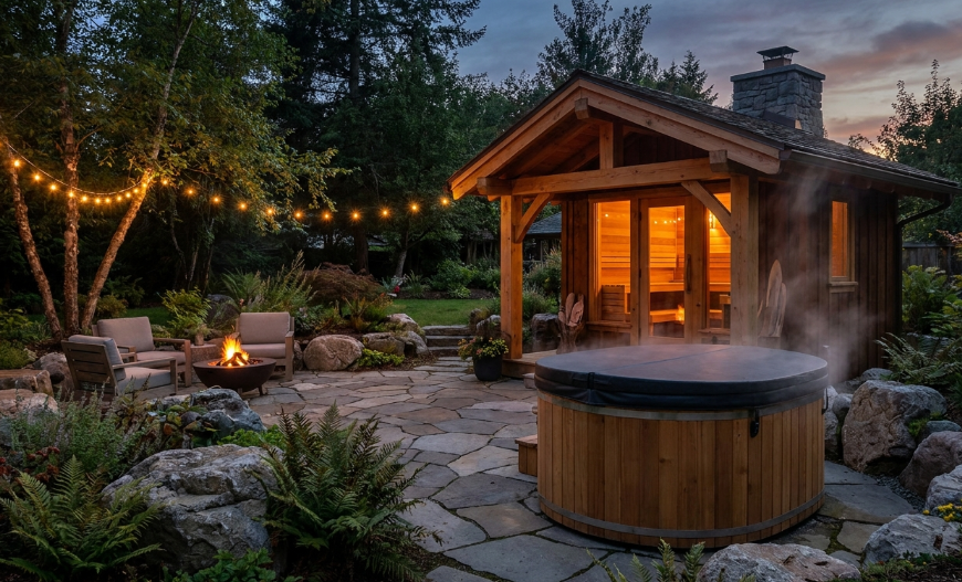 What Fitting a Home Sauna Into a Small Backyard Actually Costs